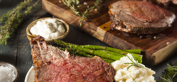 The daily specials at Conrad's includes prime rib